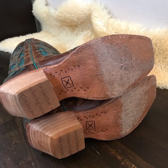 Twisted X Cowboy Cowgirl Boots Size 8.5 - Picture 5 of 8